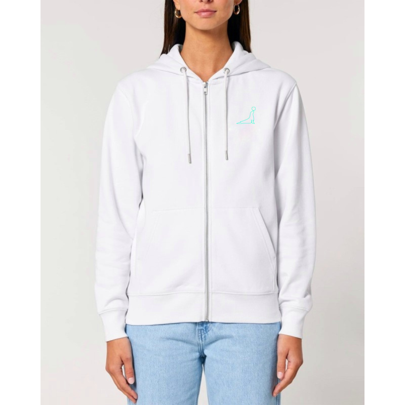 Sweat à Capuche Zippé Femme
