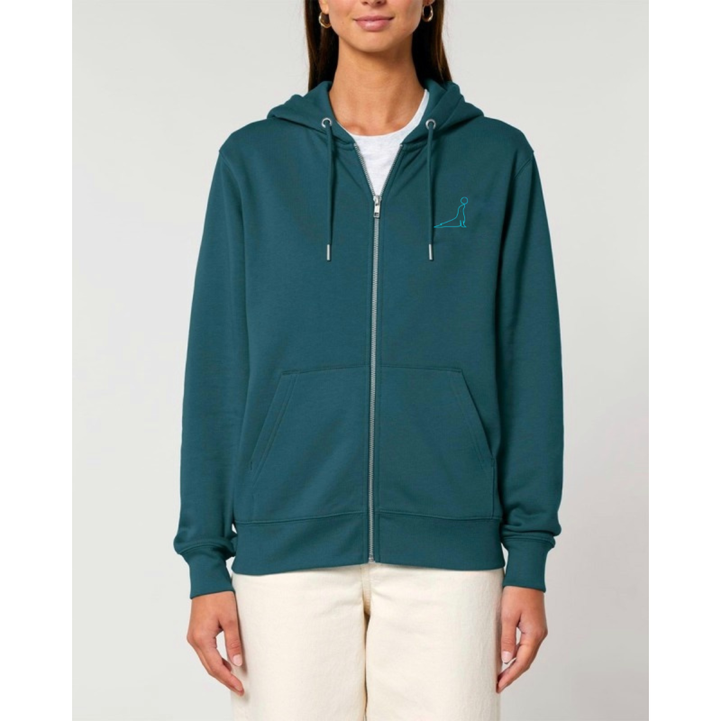 Sweat à Capuche Zippé Femme