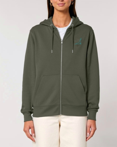 Sweat à Capuche Zippé Femme