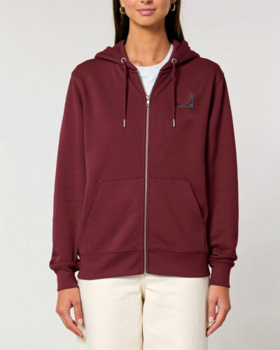 Sweat à Capuche Zippé Femme