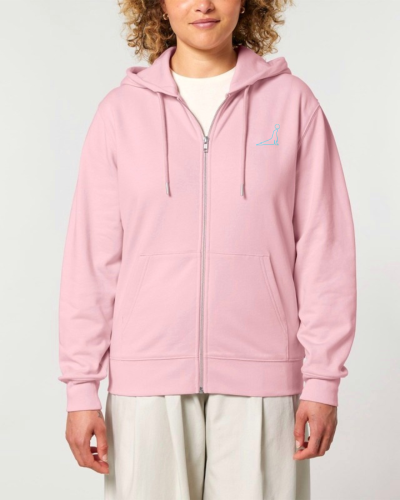 Sweat à Capuche Zippé Femme