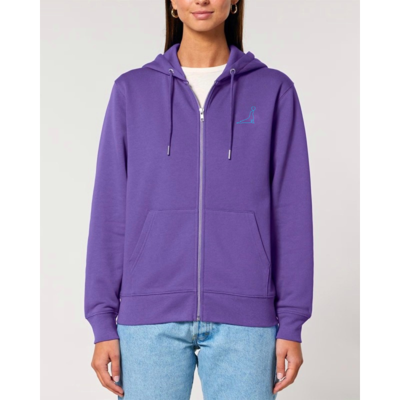 Sweat à Capuche Zippé Femme