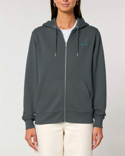 Sweat à Capuche Zippé Femme