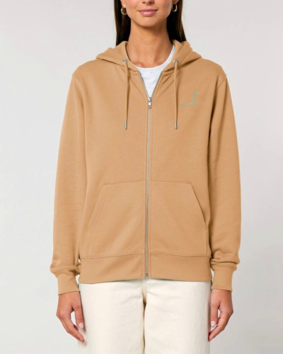 Sweat à Capuche Zippé Femme