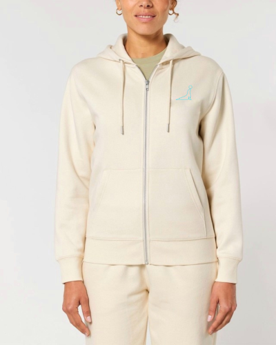 Sweat à Capuche Zippé Femme