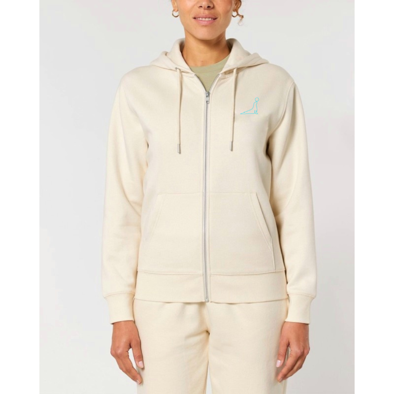 Sweat à Capuche Zippé Femme