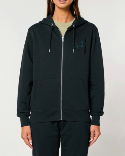 Sweat à Capuche Zippé Femme