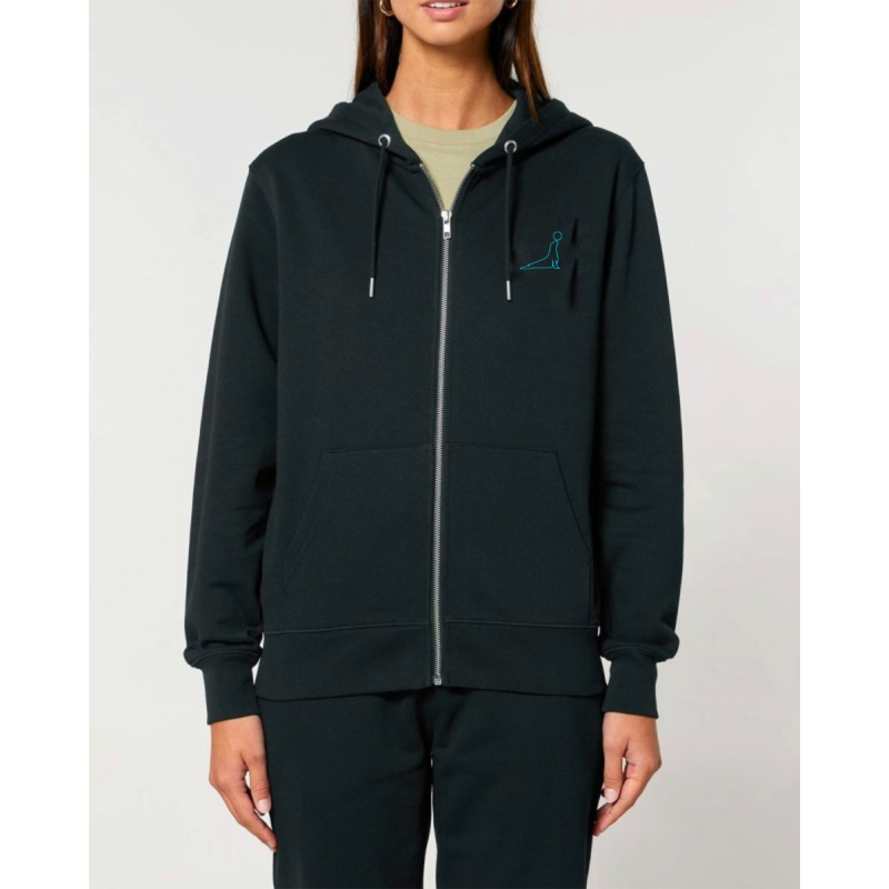 Sweat à Capuche Zippé Femme