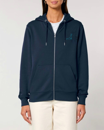 Sweat à Capuche Zippé Femme