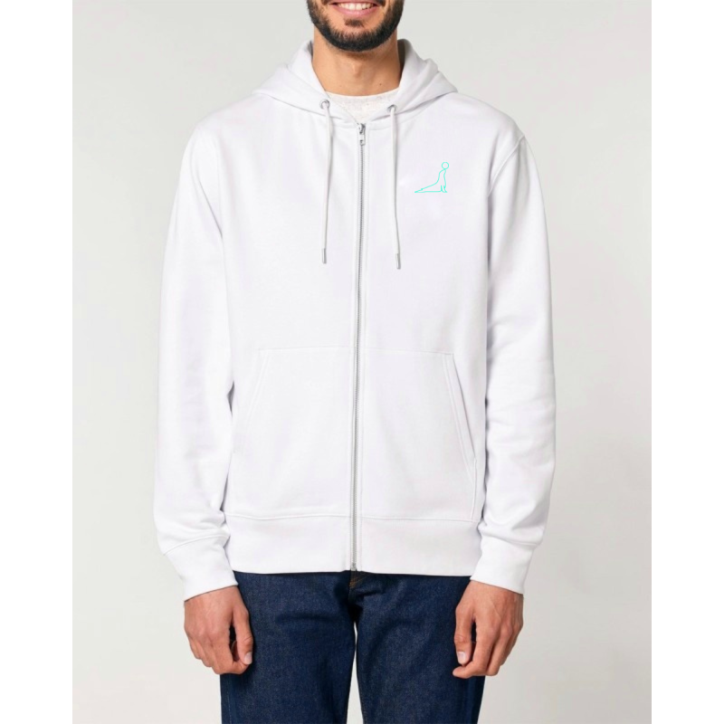 Sweat à Capuche Zippé Homme