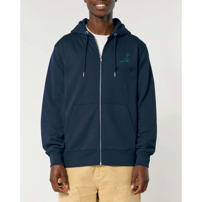 Sweat à Capuche Zippé Homme