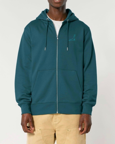 Sweat à Capuche Zippé Homme