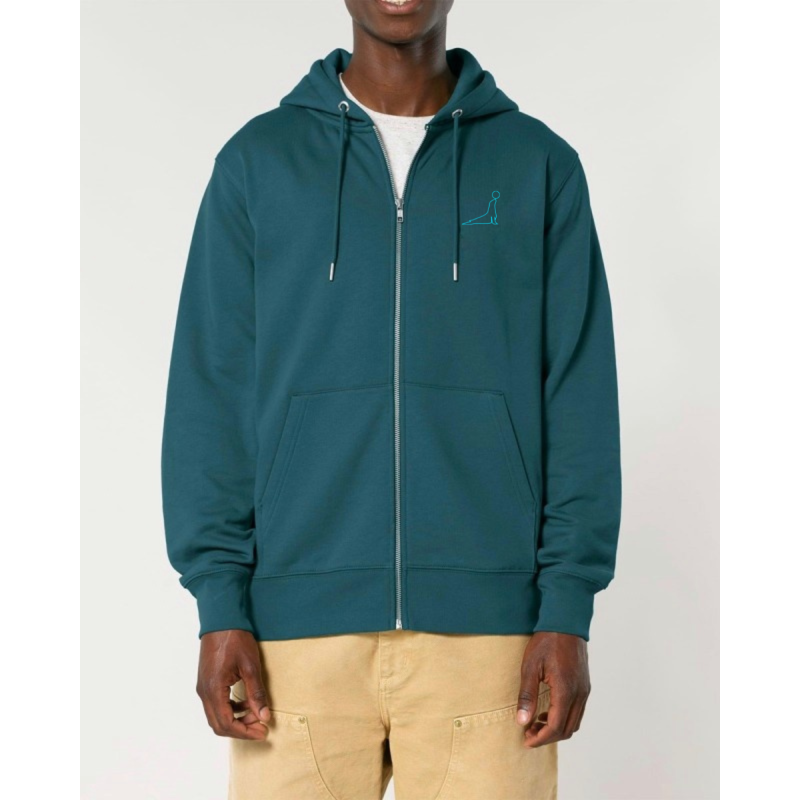 Sweat à Capuche Zippé Homme