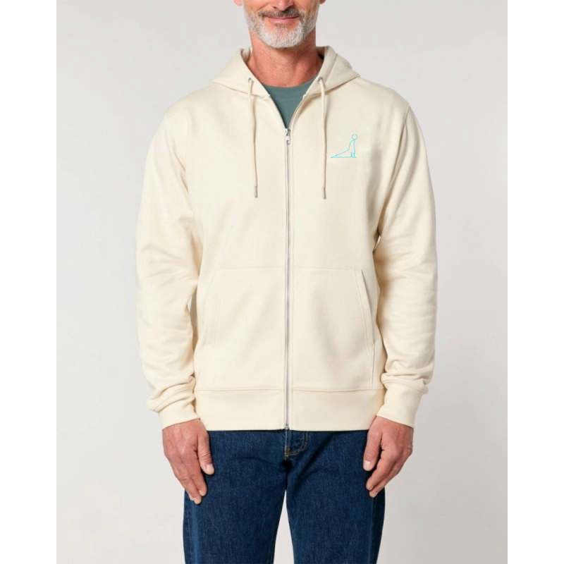 Sweat à Capuche Zippé Homme