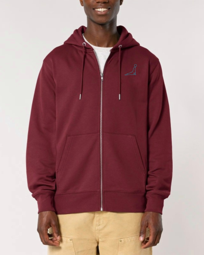 Sweat à Capuche Zippé Homme