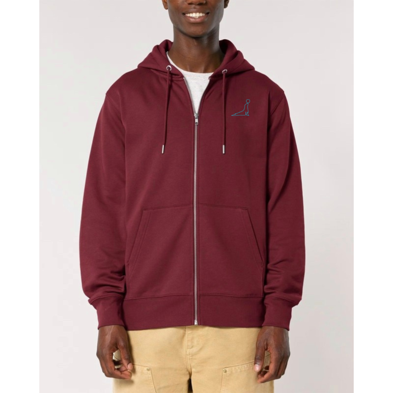 Sweat à Capuche Zippé Homme