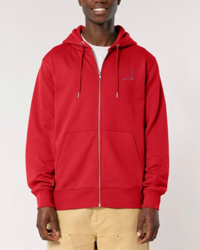 Sweat à Capuche Zippé Homme