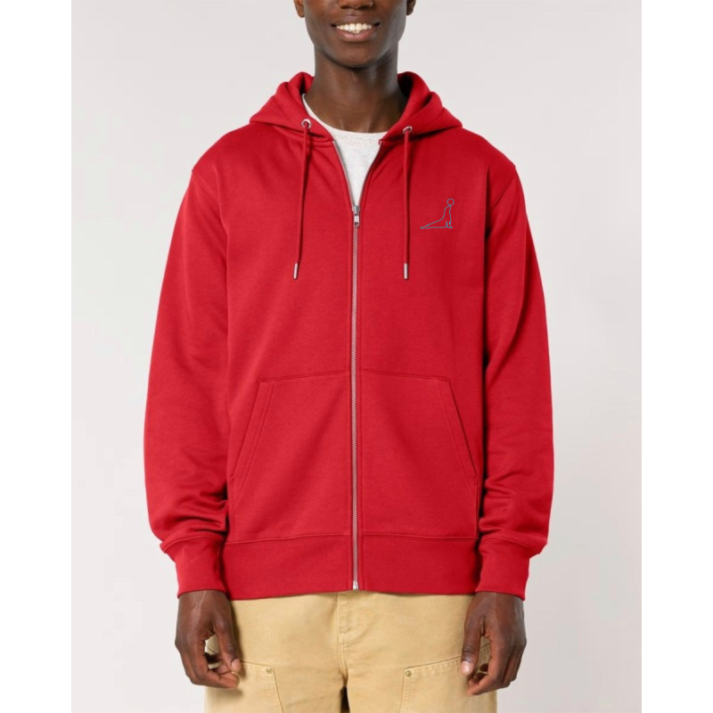 Sweat à Capuche Zippé Homme