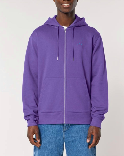 Sweat à Capuche Zippé Homme