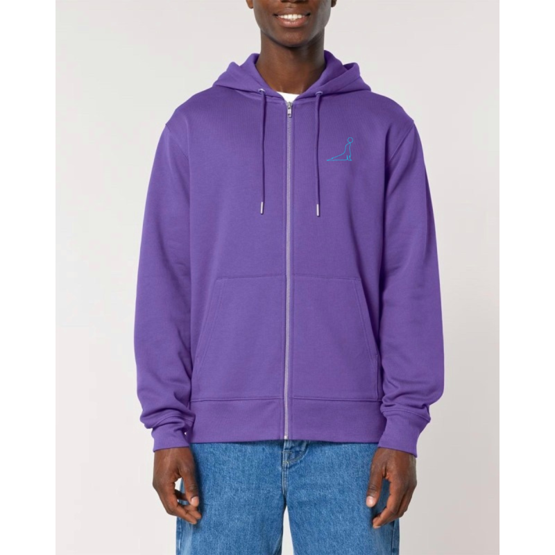 Sweat à Capuche Zippé Homme