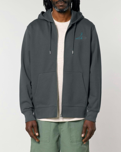 Sweat à Capuche Zippé Homme