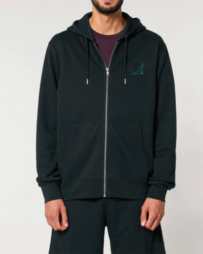 Sweat à Capuche Zippé Homme