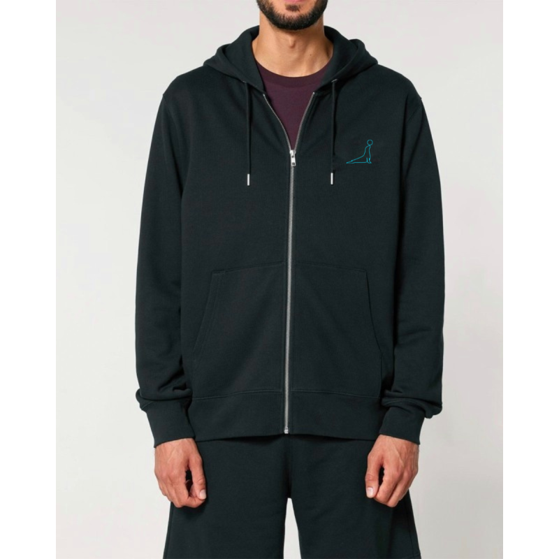 Sweat à Capuche Zippé Homme