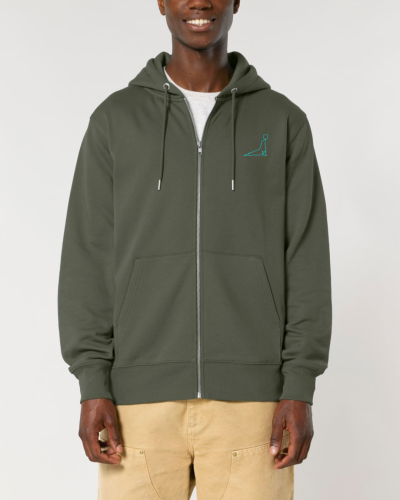 Sweat à Capuche Zippé Homme
